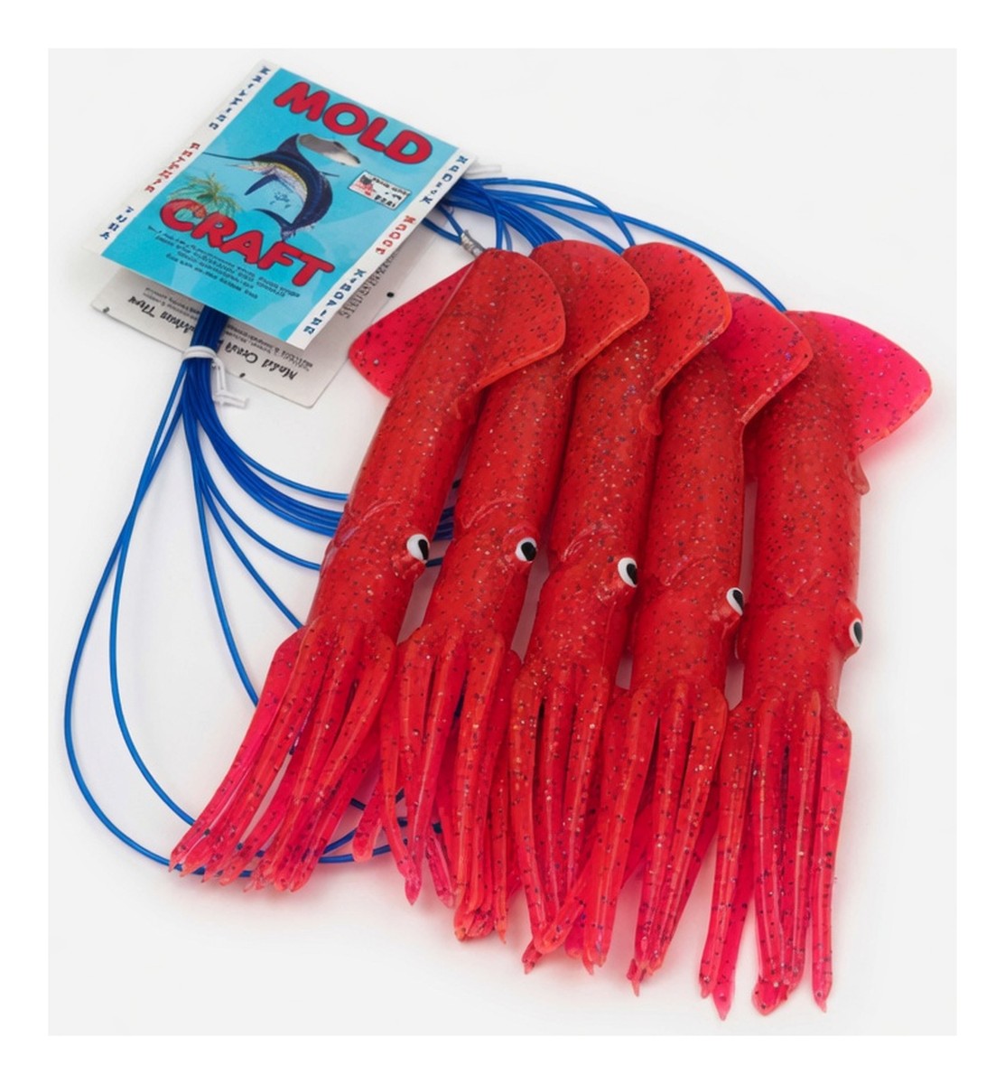 Mold Craft Squid 9" Daisy Chain in Hot Pink
