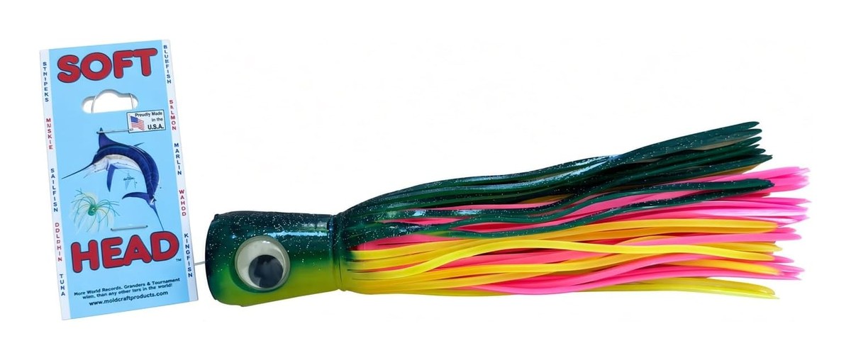 Mold Craft Standard Super Chugger in Green/Yellow/Pink