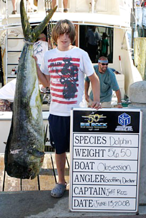 56.5 lb. Dolphin