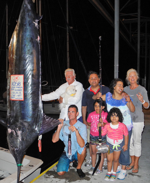1,058 lb. Blue Marlin
